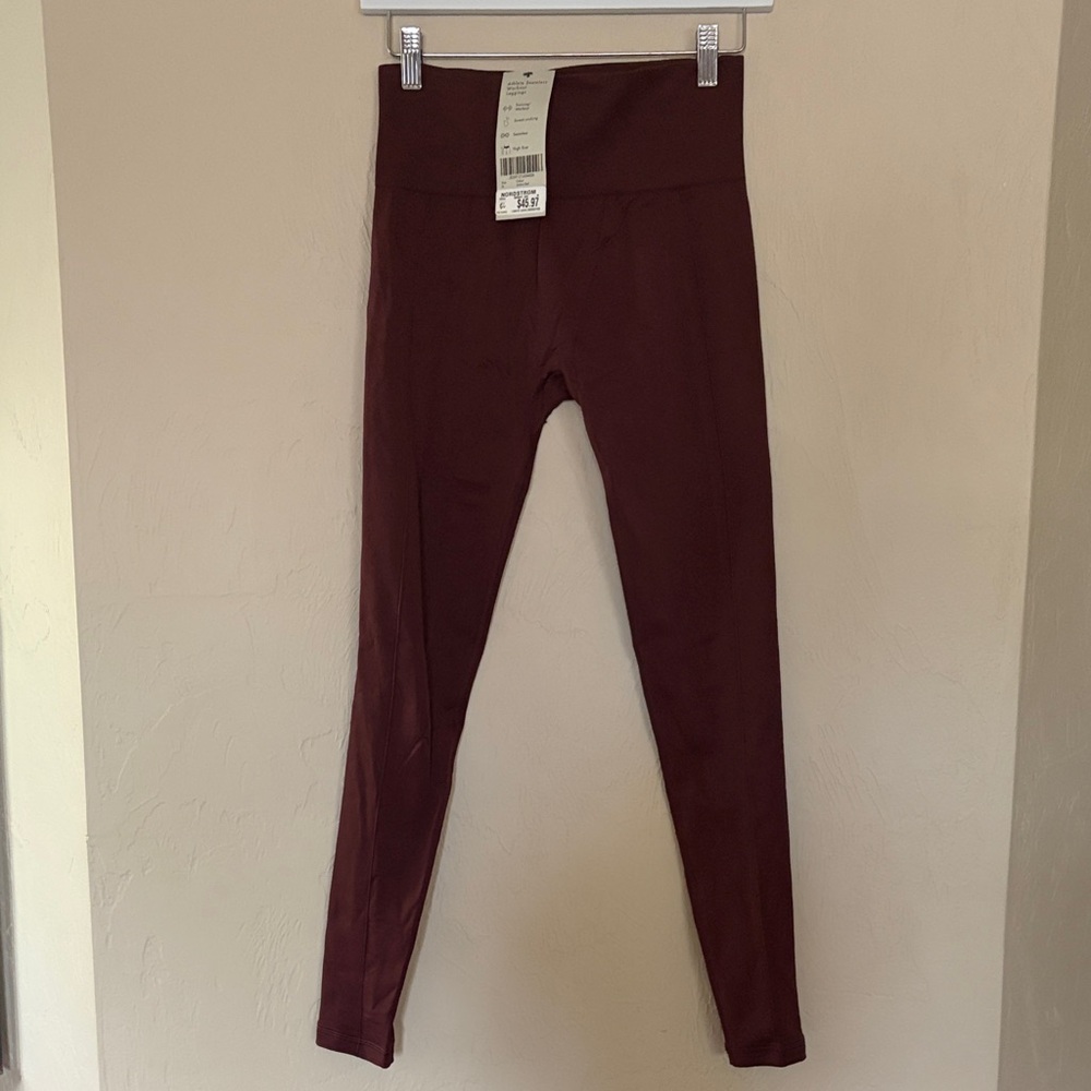 Sweaty Betty Seamless Workout Leggings. Umbro Red.